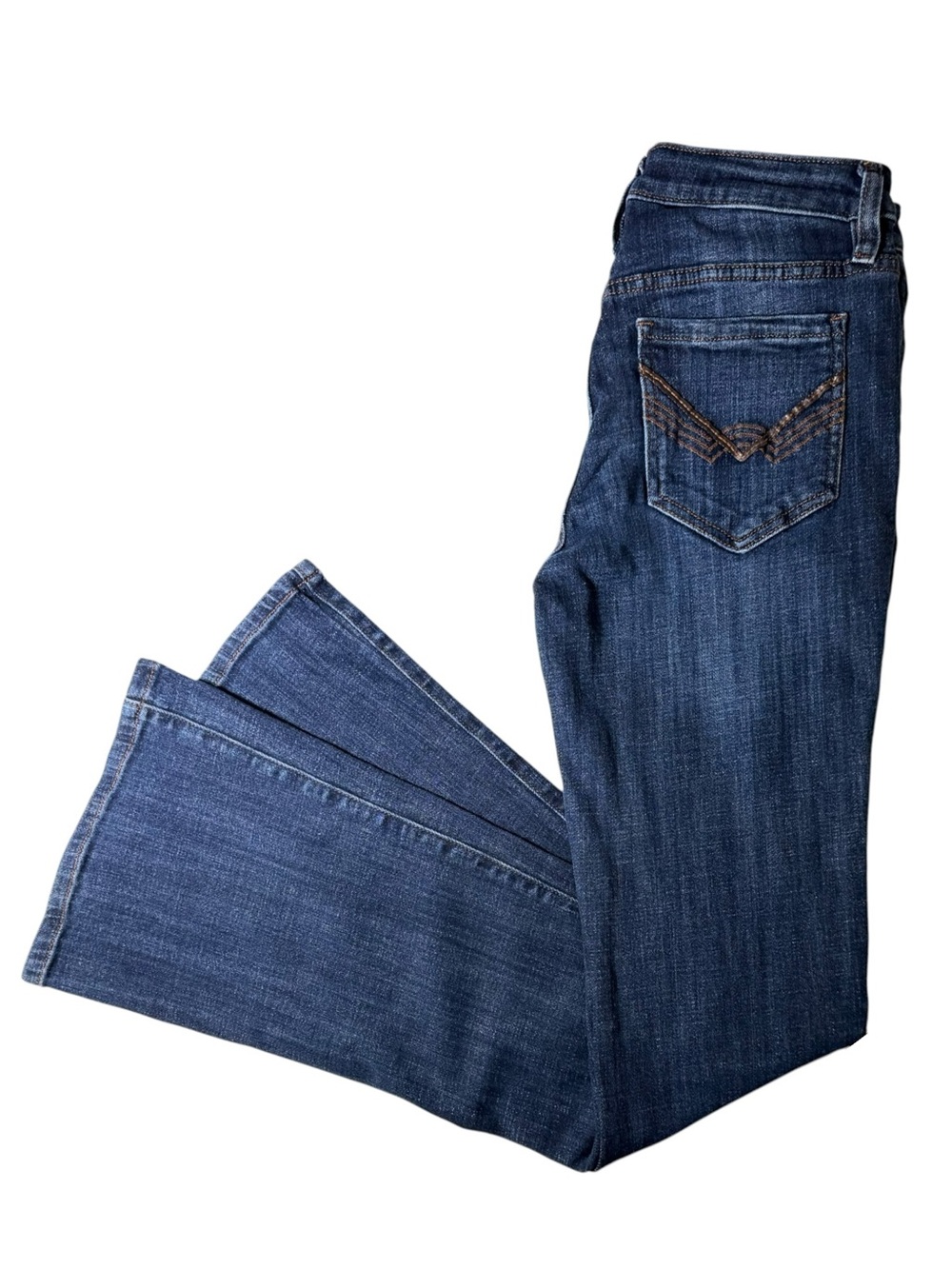 Idyllwind Miranda Lambert Mid Rise Flare Dark Wash Western Size 2